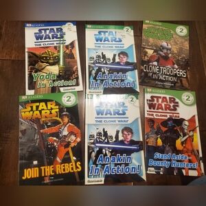 Star Wars beginning to read Alone level 2 bundle of 6 books read once in excelle